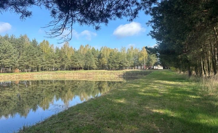 działka na sprzedaż - Przystajń, Ługi-Radły, Ługi, Kościelna